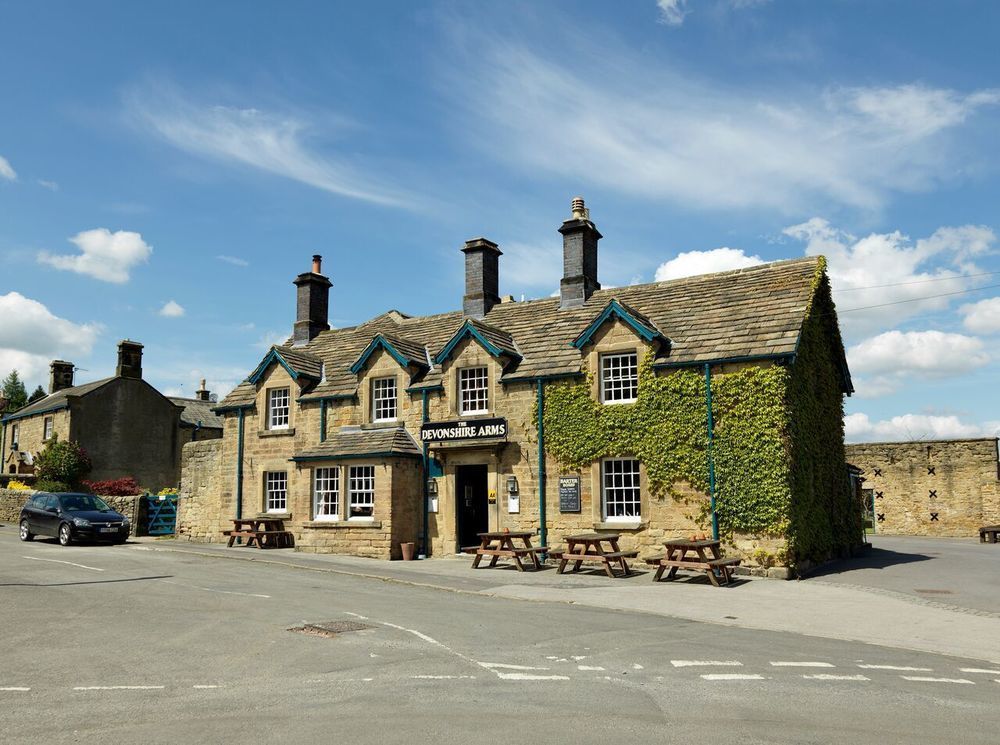 ホテル Devonshire Arms At Pilsley - Chatsworth バスロウ エクステリア 写真