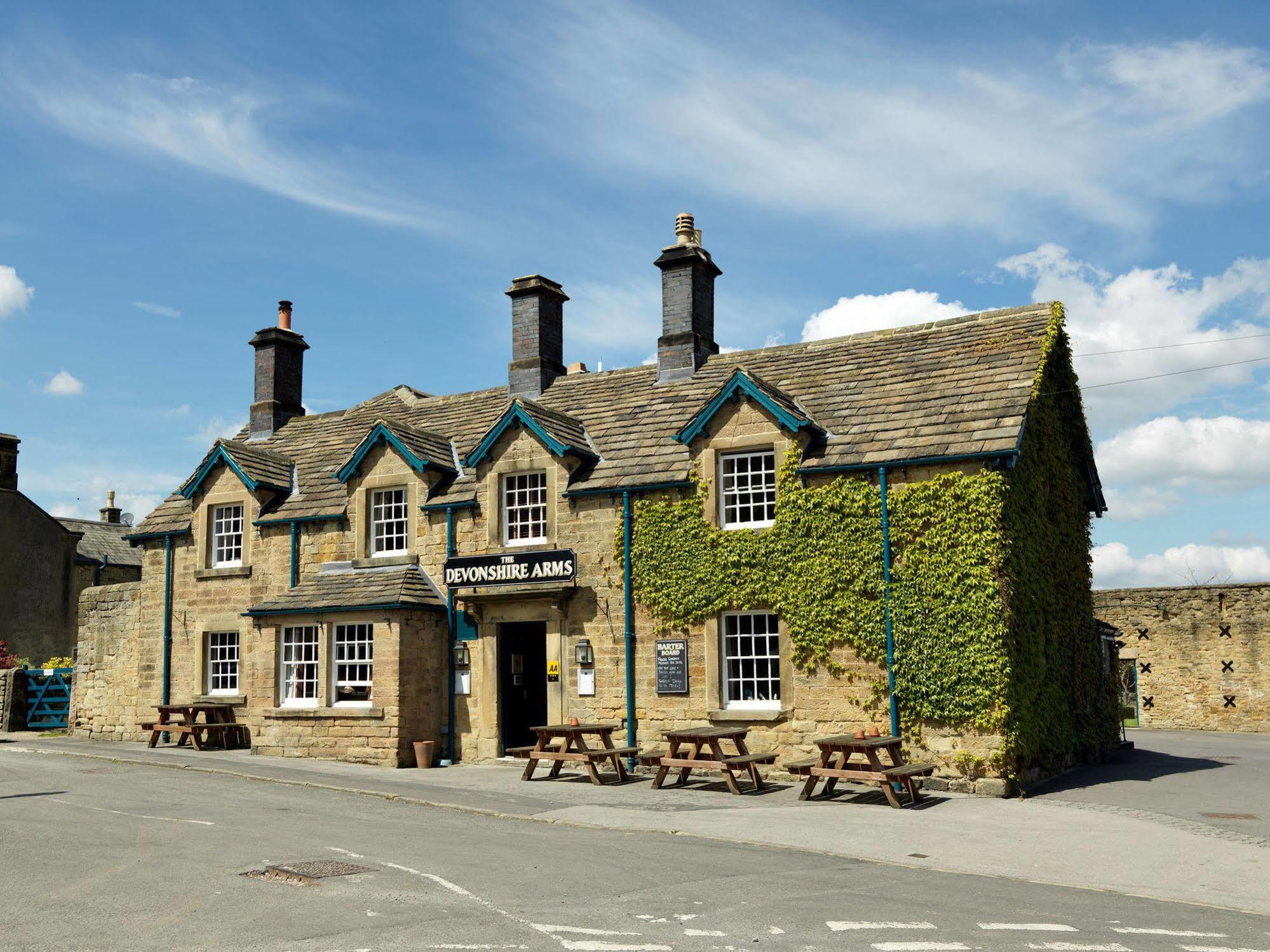 ホテル Devonshire Arms At Pilsley - Chatsworth バスロウ エクステリア 写真